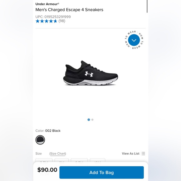 Under Armour Shoes Men’s size 13 - Picture 10 of 10